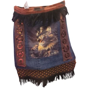 Sac Bandoulière Chat Steampunk